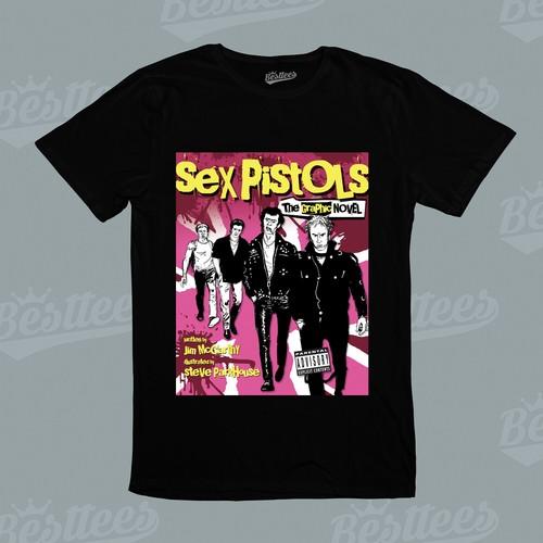 Men/Women/Kids English Punk Rock Band Sex Pistols Music Band 70s - 20s T-Shirt S разноцветный