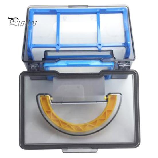 صندوق غبار المكنسة الكهربائية سهل التركيب، صندوق مجمع الغبار الشفاف العملي لـ ILIFE V3/v5S/v5s Pro