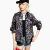 Women's Plus Size Sequin Baseball Jacket - Loose Fit, European & American Style, Autumn Fashion