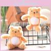 Plush Bear Keychain Soft Short Plush Toy For Kids And Teens