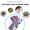 Full-cover Baby Stroller Mosquito Net Cover Sunshade Windshield Mesh Gauze Curtain Trolley Mosquito Net Stretchable Mosquito Net
