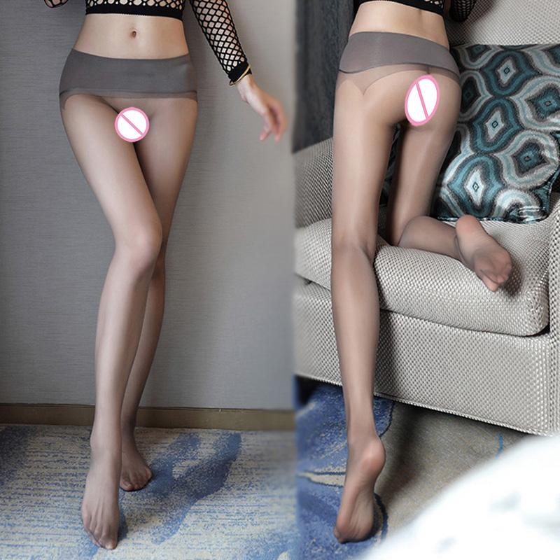 Sexy Women'S Toe Transparent 360 Traceless Pantyhose Seamless Stockings Nylon Thin Stretch Tights Sexy Lingerie Collant Medias