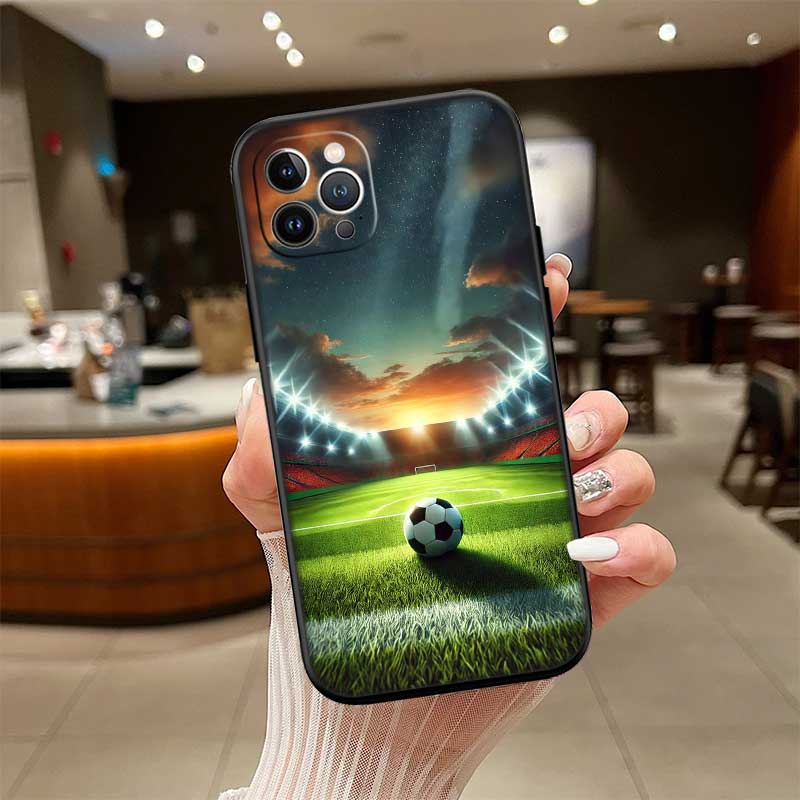 RE30 Football Soccer New High-End Shell Phone Case for OPPO A3 Pro A72 A74 A76 A77 A77S A78 A79 A94 A95 A18 A40M A58