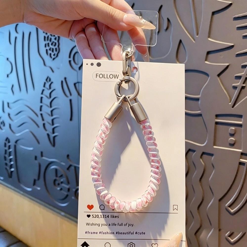TPU Phone Lanyard Anti-Lost Phone Wrist Chain Portable Phone Case Charm Strap  Phone Accessories