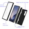 For Samsung Galaxy Z Fold6 5G Case Full Protection PU+PC Phone Cover with Front Film Card Holder