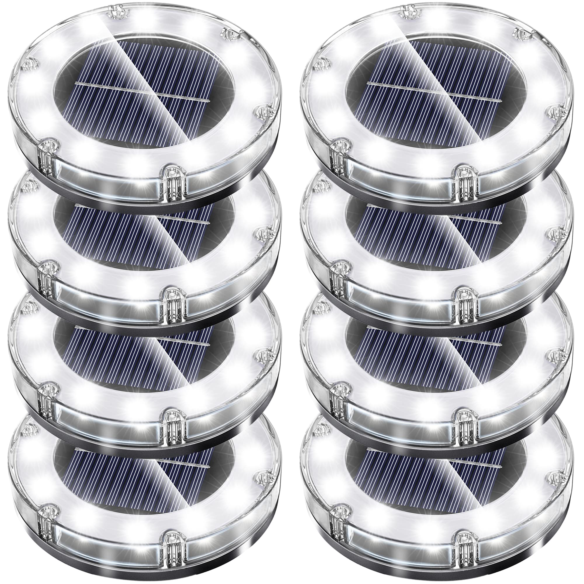 

NFESOLAR Светодиодный садовый светильник Белый свет, на солнечной батарее, водонепроницаемый, 600 мАч, с датчиком, стильный, для улицы, сада, экстерьера, входа, отдельно стоящий,