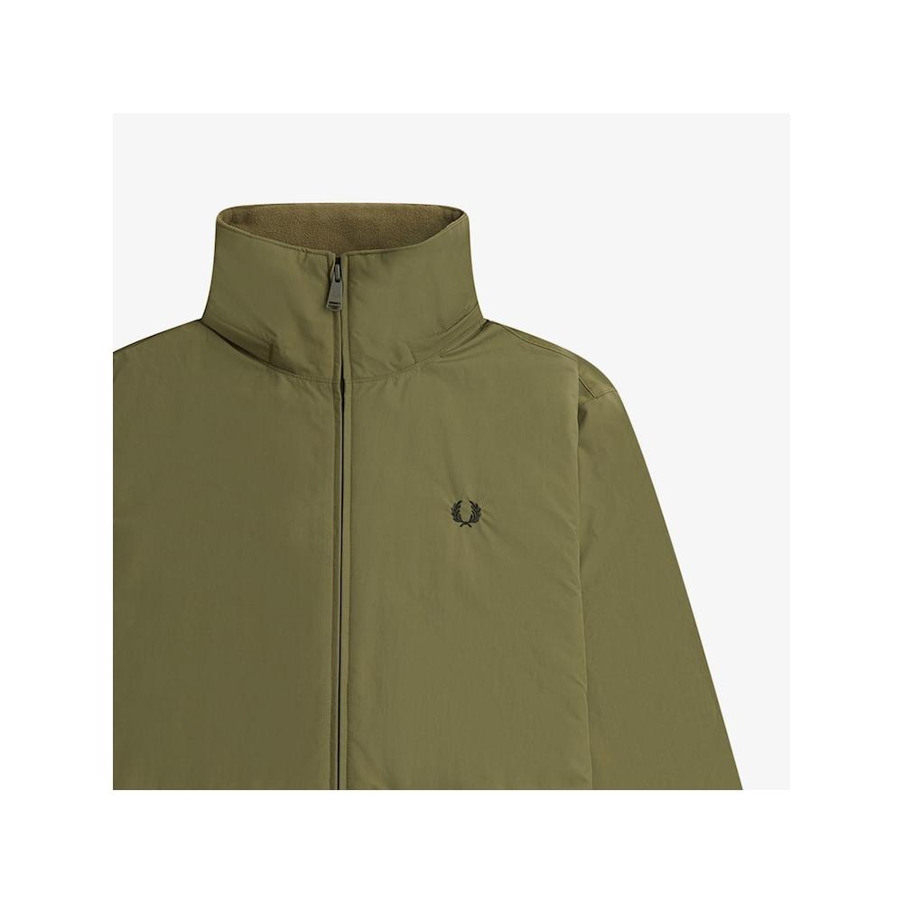 Fred Perry [sport] Patch Pocket Zip Through Jacket   Uniform Green Afpm2334559 Q55 qzgAfpm2334559 Q55