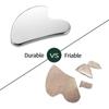 Guasha Massage for Face Stainless Steel Body Massager Facial Scraping Plate SPA Guasha Scraper for Neck Back Gua Sha Board