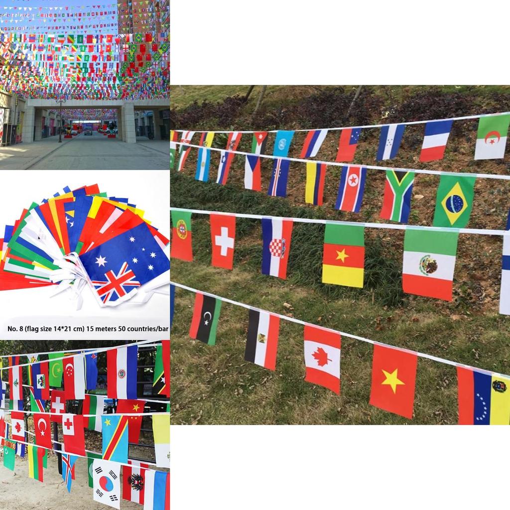 High-quality National Flag Banner For Indoor Outdoor Decor