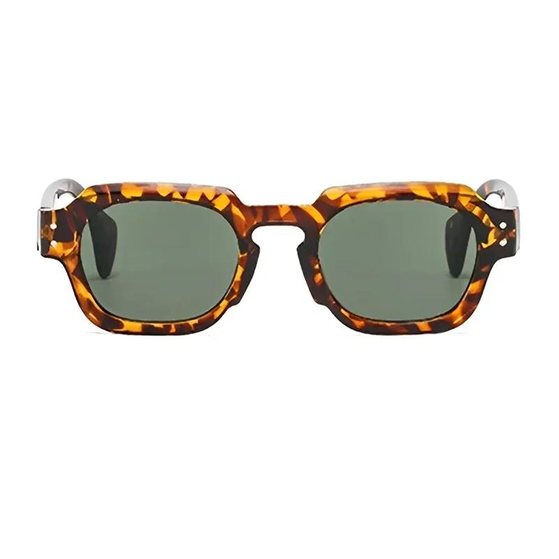 Classic Square Casual Fashion Sunglasses Women Men Vintage Stylish Oval Shaped Minimalist Female Male