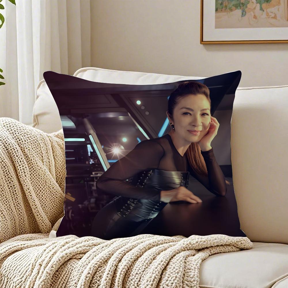 PPhilippa Georgiou Cushion Cover Linen Pillowcase Soft  for Sofa Bed Home Room Decor