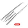 Stainless Car Side Door Body Anti-Scratched Protector Molding Trim Stickers For Toyota Corolla Cross XG10 - 2024 2025