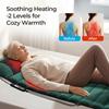 Electric Massage Cushion Full Body Massager (Leg Massage Excluded) Memory Foam 155×50×3cm Shoulder Neck/Back Hip Massage With Heating