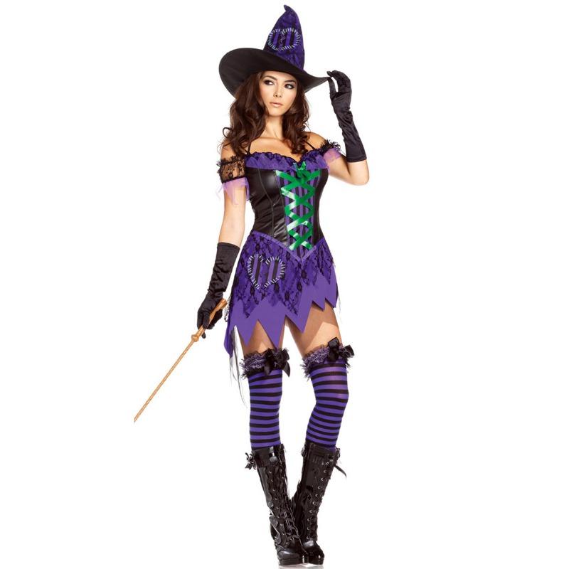 Witch Costumes, Devil Costumes, Cosplay, Halloween Masquerade Uniforms