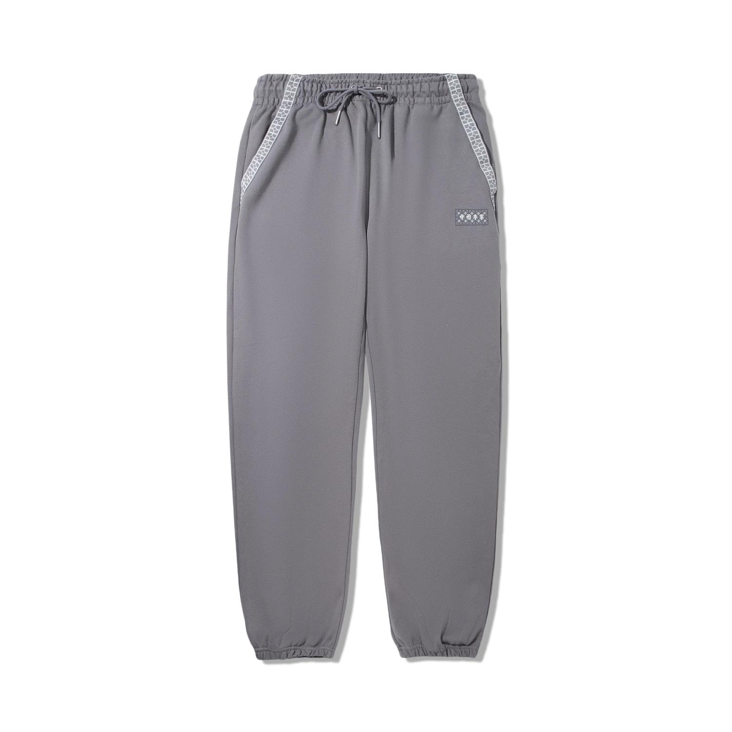 

Li Ning Модная спортивная серия Брюки мужские повседневные с принтом, средней посадки, свободные, удобные, простые, универсальные AKLVC45-1 S