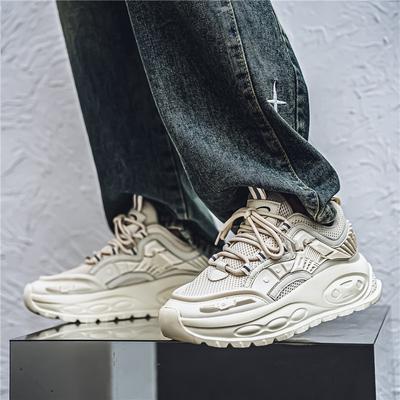 New Fashion New Men's Fashion Casual Low Top Sports Shoes Students Thick Sole Comfortable Sneakers Boys Male Classic Breathable Basketball Shoes