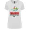 May Start Talking About Golf Funny Golfing Womens Wider Cut T-Shirt