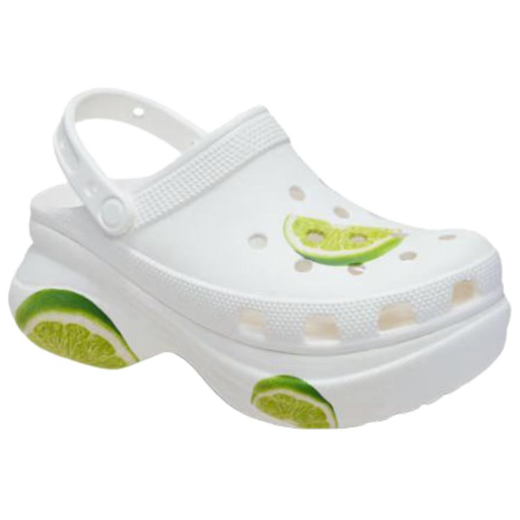Crocs Bae Clog Casual Hole Shoes Women's White Green