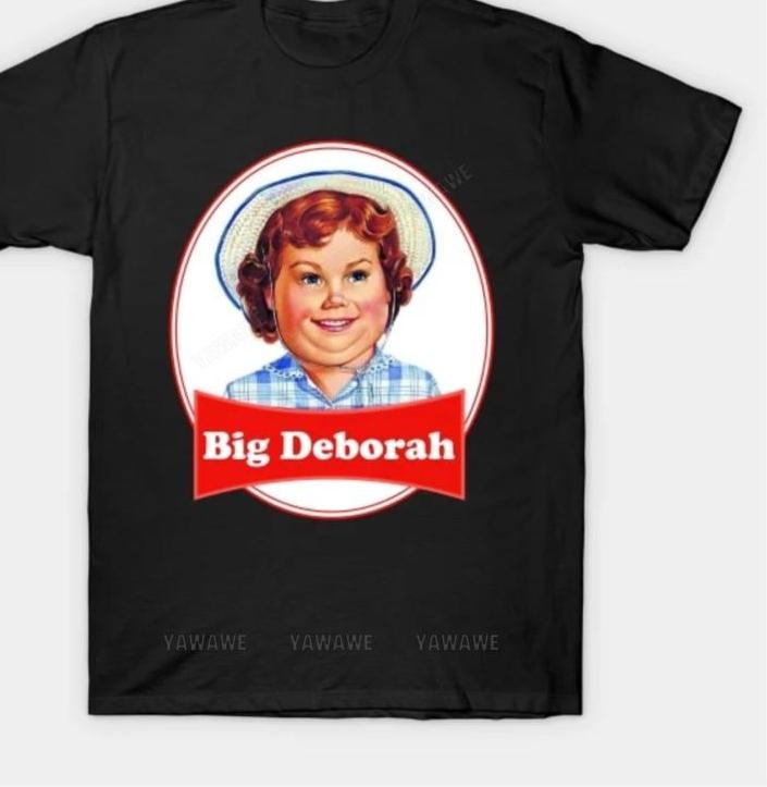 Adult Tee Tops Teenager  Tee-shirt Big Deborah T Shirt Brand Casual Short Sleeve for Men Oversized Mens Summer Tshirt