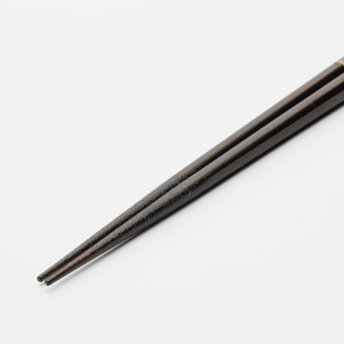 Wakasa Lacquer Chopsticks, Octagonal, Brown, Natural Wood, Dishwasher Safe, 25cm, Made in Japan, Product Number 264680
