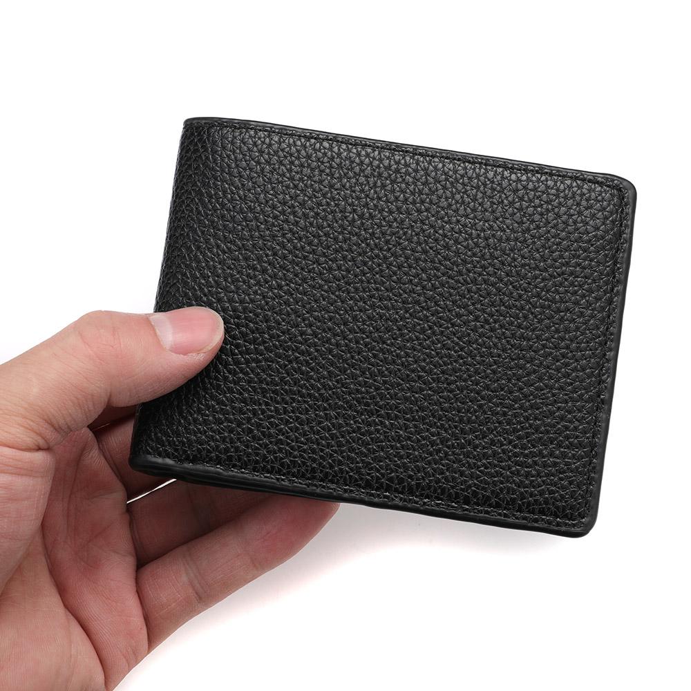 New Wallet for Men, Short Men's Wallet, Dollar Wallet, Zipper Coin Pocket, Ultra-thin Men's Wallet