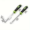 Stainless Steel Manual Weeding Tool, Weed Cutter Scarifier Rooter, Weed Cutter for Gardening and Outdoor Lawn Care