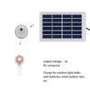 Portable Solar Panel Charger High Efficiency Output Long Usb Cable For Camping Hiking Emergency Use