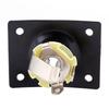 2 Piezas Jack de Entrada Metálico 1/4 de Pulgada Piezas de Guitarra Reemplazo Placa de Jack de Salida Guitarra Eléctrica