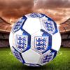England Football Size 5 Soccer Ball, Machine-Stitched PVC, Durable & High Bounce, All Ages Fit, Fan Merchandise, Matches & Outdoor Use.