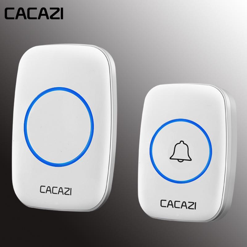 Smart Wireless Doorbell with Long-Range Remote Control, Compatible with EU, US, UK, and AU Plugs