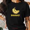 Funny Banana T Shirt Cute Fruit Design Humorous Yellow Sweat Stylish Print Top Vintage Streetwear Comfortable Unisex