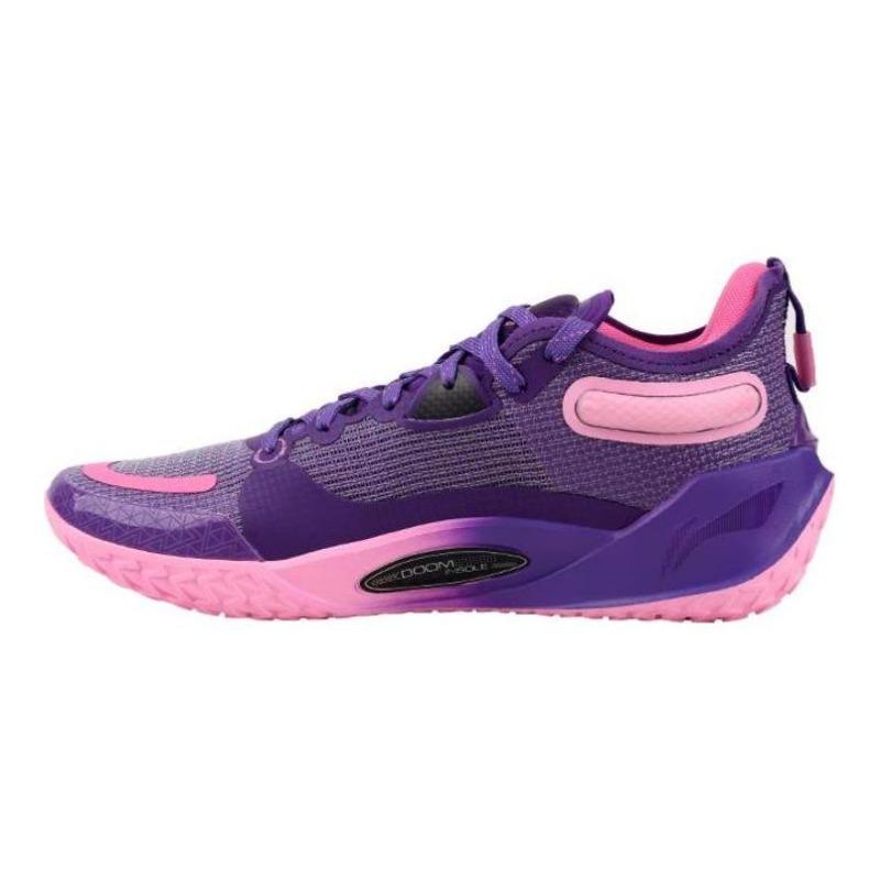Li-Ning JB1 Jimmy Butler 1 Dawn Jade Boom Men s Low Top Basketball Shoes Purple ABAS051-3 42