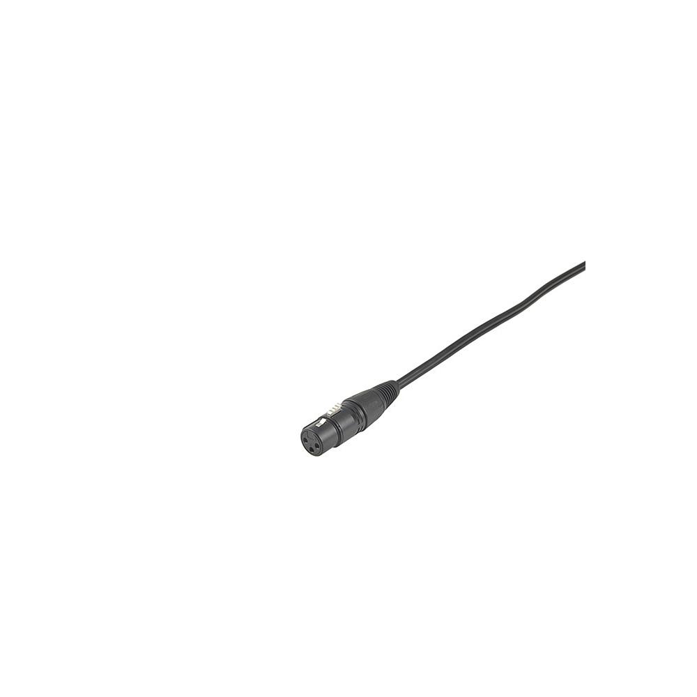3 Pin Black XLR Female To Dual 1/4" Mono Male Stereo Y Splitter Cable 1M Length