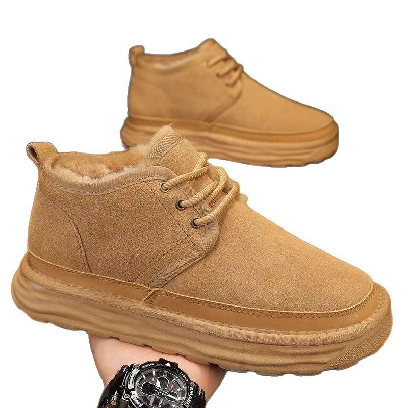 Snow boots winter piled thickened warm cotton shoes casual shoes outdoor sports shoes
