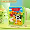 First Farm Book Vibrant Farm Themed Busy Board for Youngsters Includes Animals Tools Weather and More Perfect for Early Learning