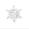 New Luxury Six-Petal Flower Brooch Pin: Unique, Versatile Design Accessory.