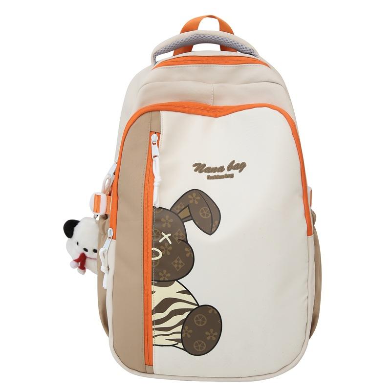Backpack, High School Large-capacity Backpack, Primary and Middle School Students, Multi-layered Instagram Schoolbag