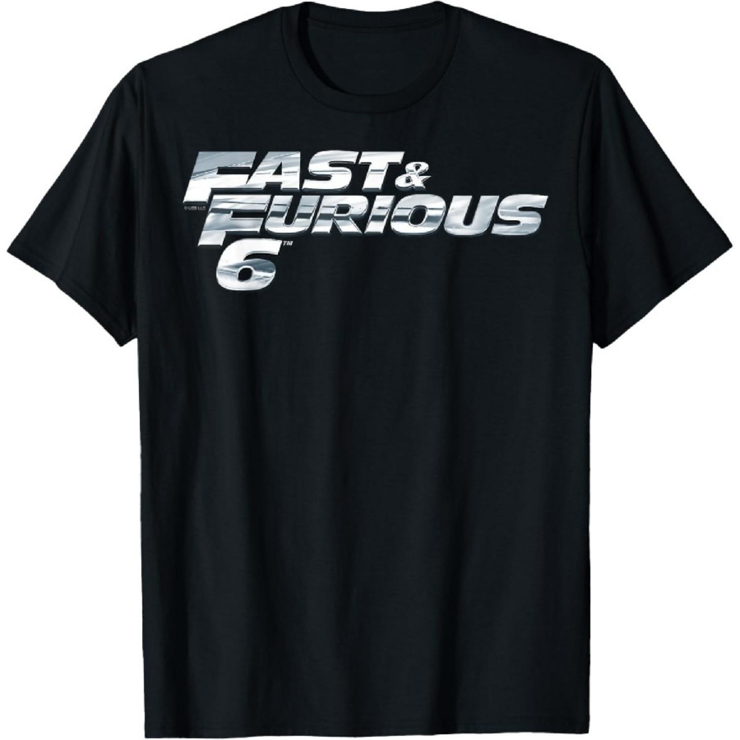 

Fast & Furious 6 Steel Movie Logo T-Shirt XXXXXL чёрный
