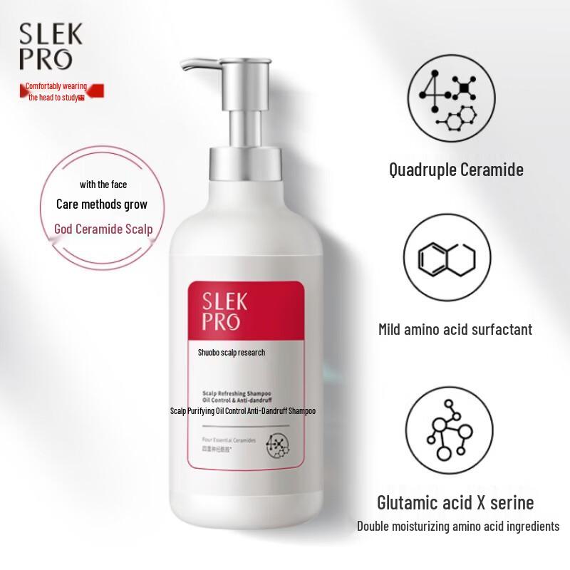SLEK PRO Series Hydrating & Anti-Dandruff Shampoo