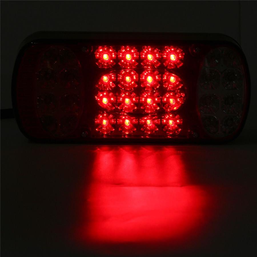 1x 32LED 12V Rück- Stopp- Brems- Blinkerleuchte für Anhänger LKW LKW Wohnwagen