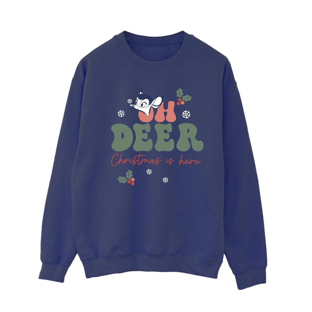 Disney Womens/Ladies Bambi Oh Deer Sweatshirt