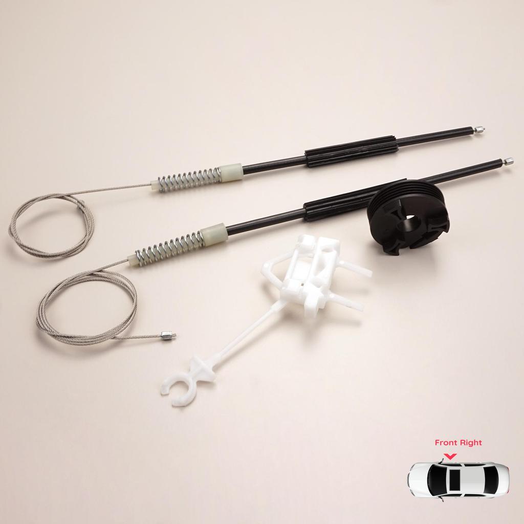 EWR263 Window Regulator Repair Kit Front Right Door for Fiat Doblo MK1 MPV Van 119 223 2001-2010 51718403