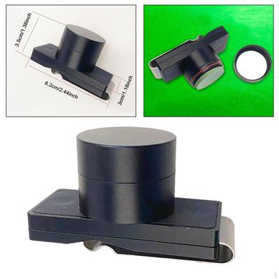 Billardkreidehalter Etui Praktische Aufbewahrung Tragbar Aluminiumlegierung Leichtgewicht Snooker