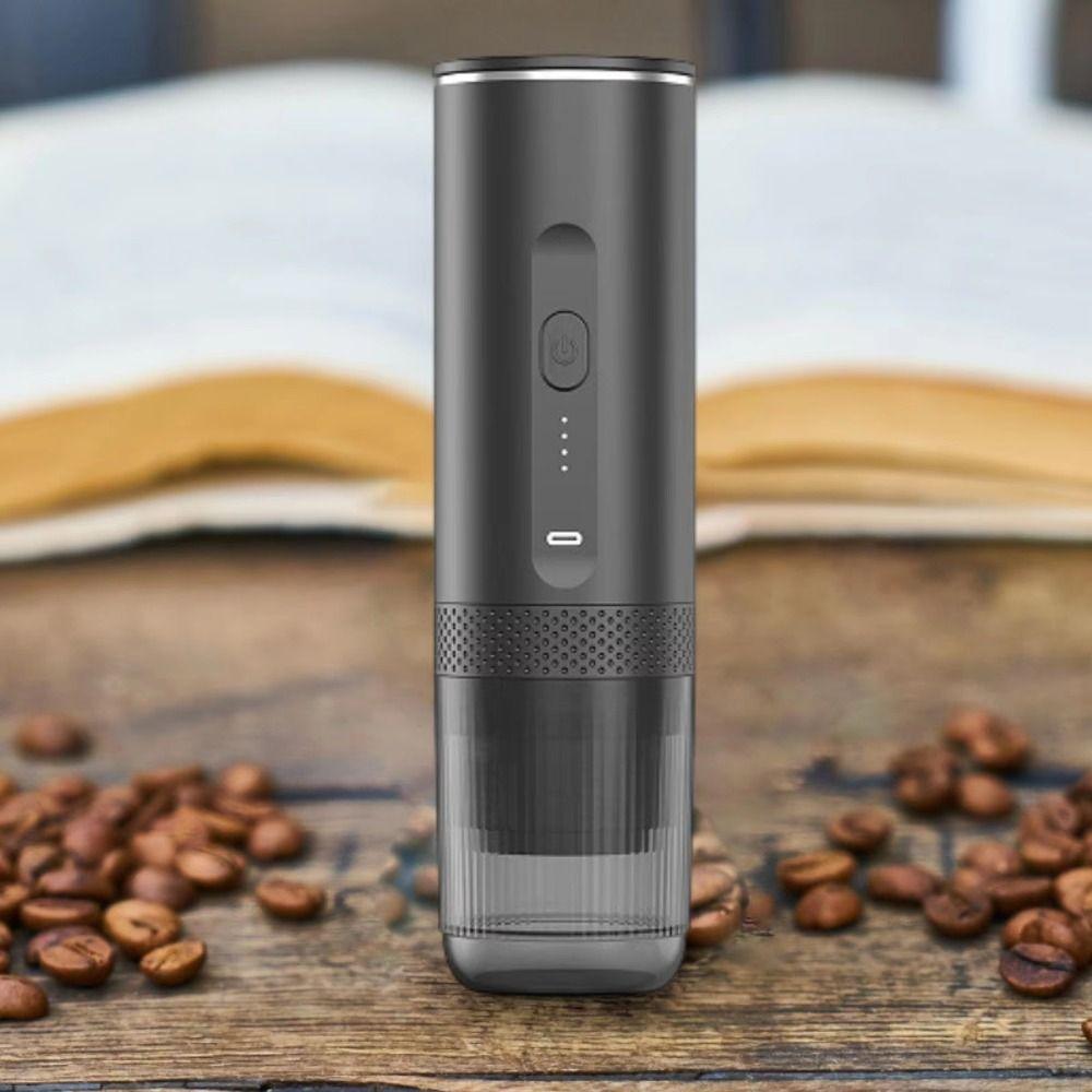 2-in-1 Portable Espresso Machine 20 Bar Travel Coffee Maker Compact Electric Coffee Maker  RV