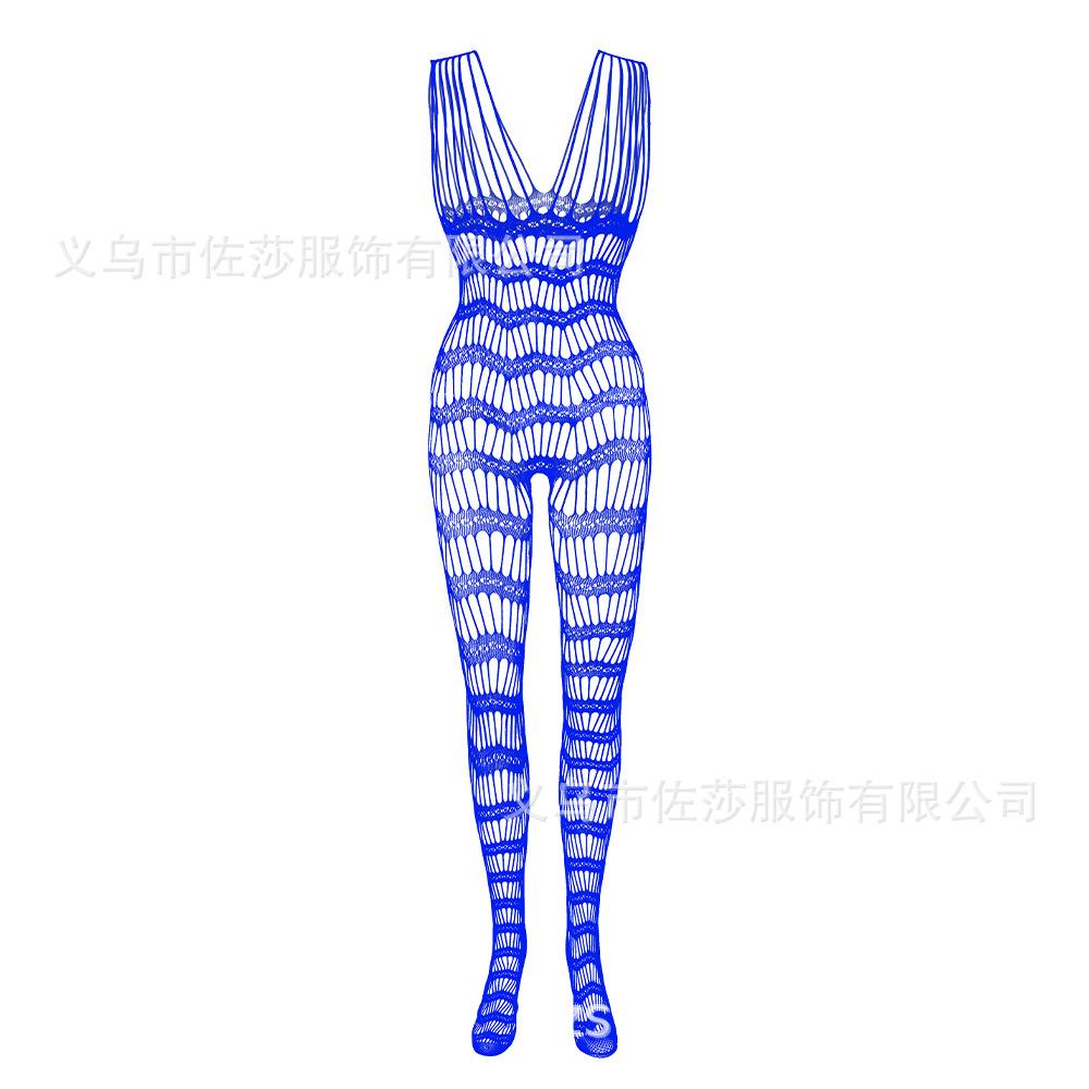 Sex Underwear Women's Sexy One-Piece Mesh Suspender Mesh Full Body Stockings Mesh Socks