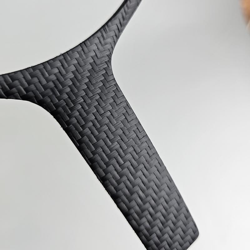 Carbon Fiber Steering Wheel Trim For Bmw F30 F10 F20 F32 F34 F48 F25 F26 550D 328M M Sport Interior Decoration Car Accessories