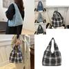 Fashionable Canvas Tote Bag For Women With Stylish Quilted Design And Versatile Colors