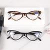 Women Cat Eye Reading Glasses Anti Blue Light Presbyopic Computer Glasses Vintage Clear Lens Black Leopard Frame Reading Glasses