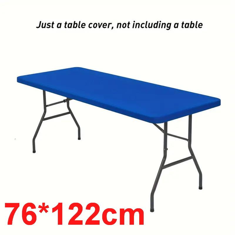 Spandex Tablecloth Elastic Fitted Stretch Rectangular Tablecloth Washable And Wrinkle Resistant Patio Table Cover