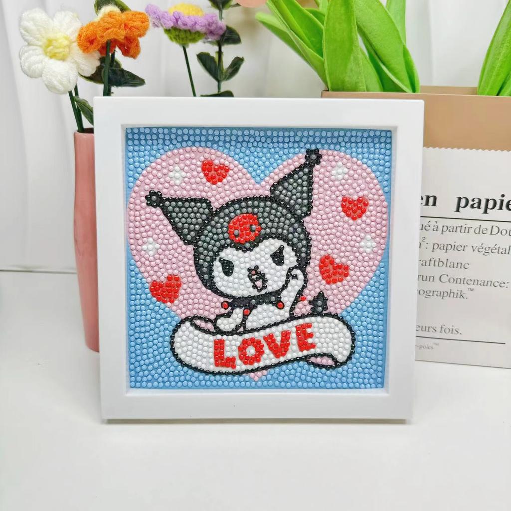Free Shipping/Cartoon Diamond Painting Children'S Gift Handmade Cross Stitch Framed Diy Bedroom Sticker